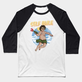 Tropical Cherub Baseball T-Shirt